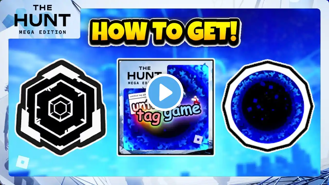 *2ND MEGA TOKEN* How To Get The BADGE in UNTITLED TAG GAME | The Hunt: Mega Edition [EVENT]