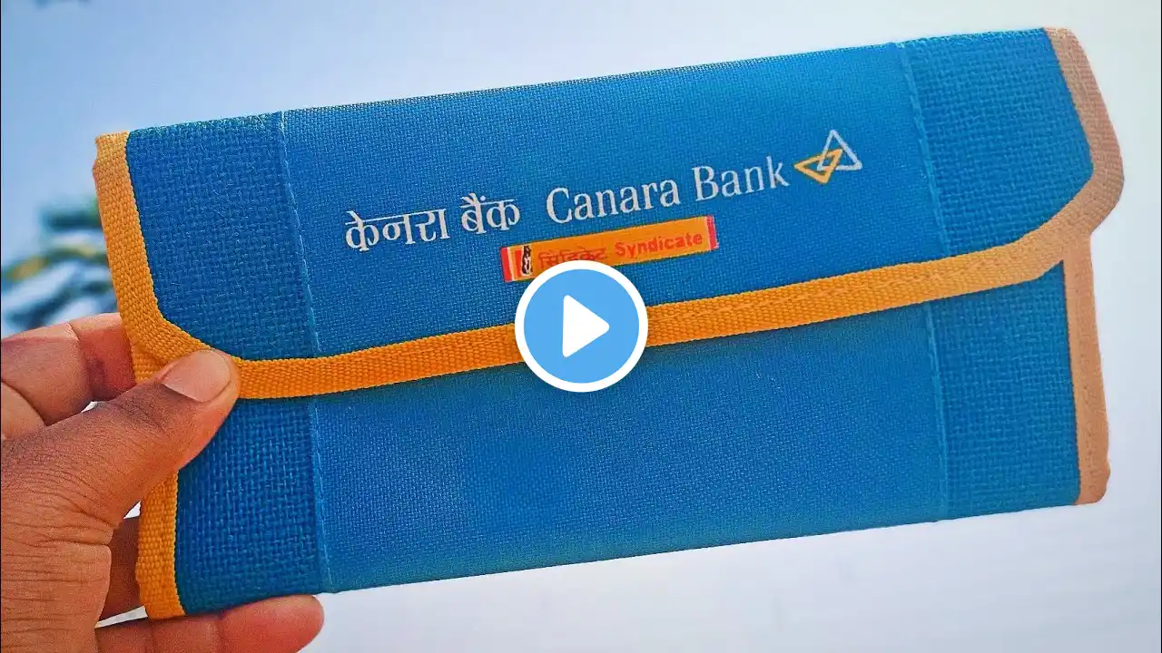 Canara Bank welcome kit unboxing 2024 🥳 l Video KYC Welcome kit unboxing canara bank 2024 !!