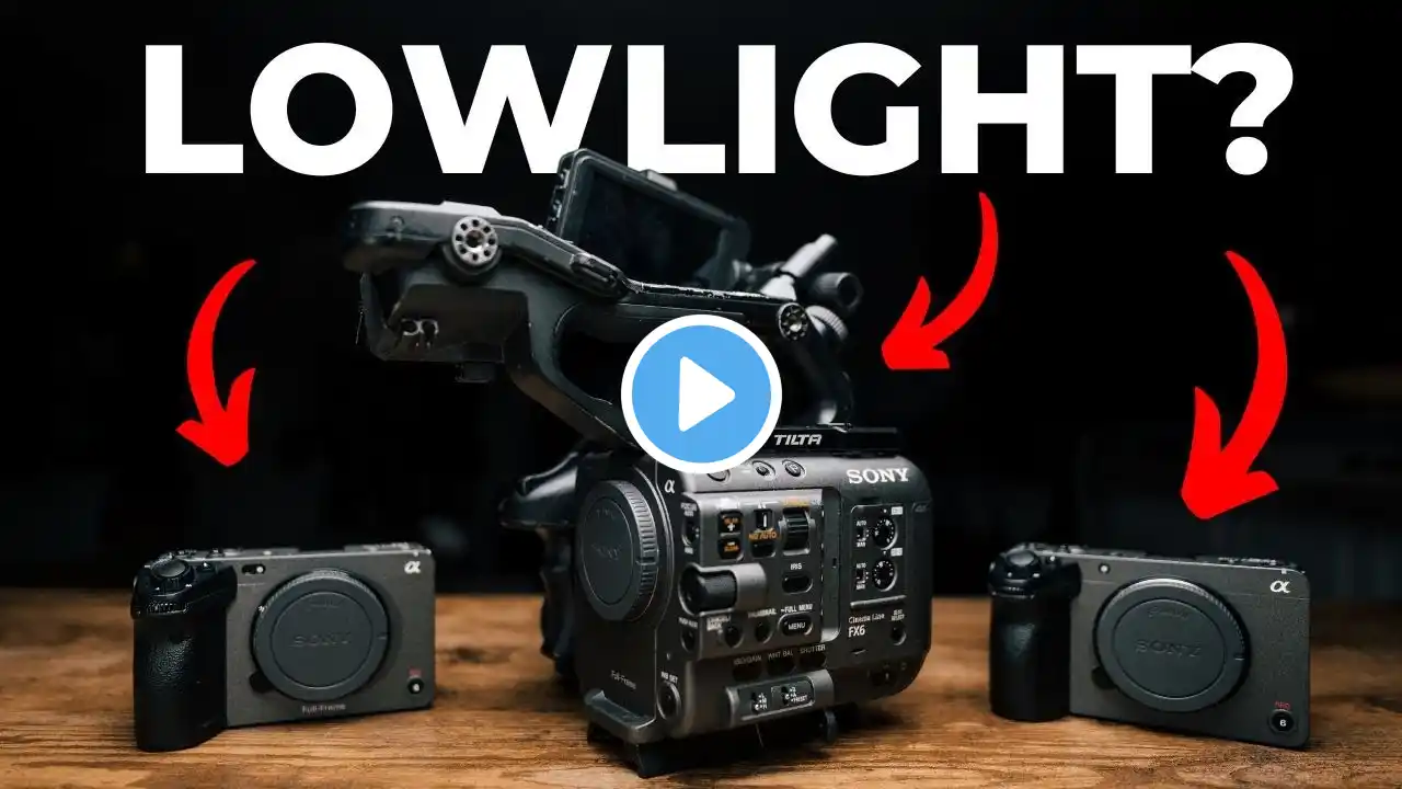 The Best Low Light Camera? Sony FX6 vs FX3 vs FX30 vs A7IV