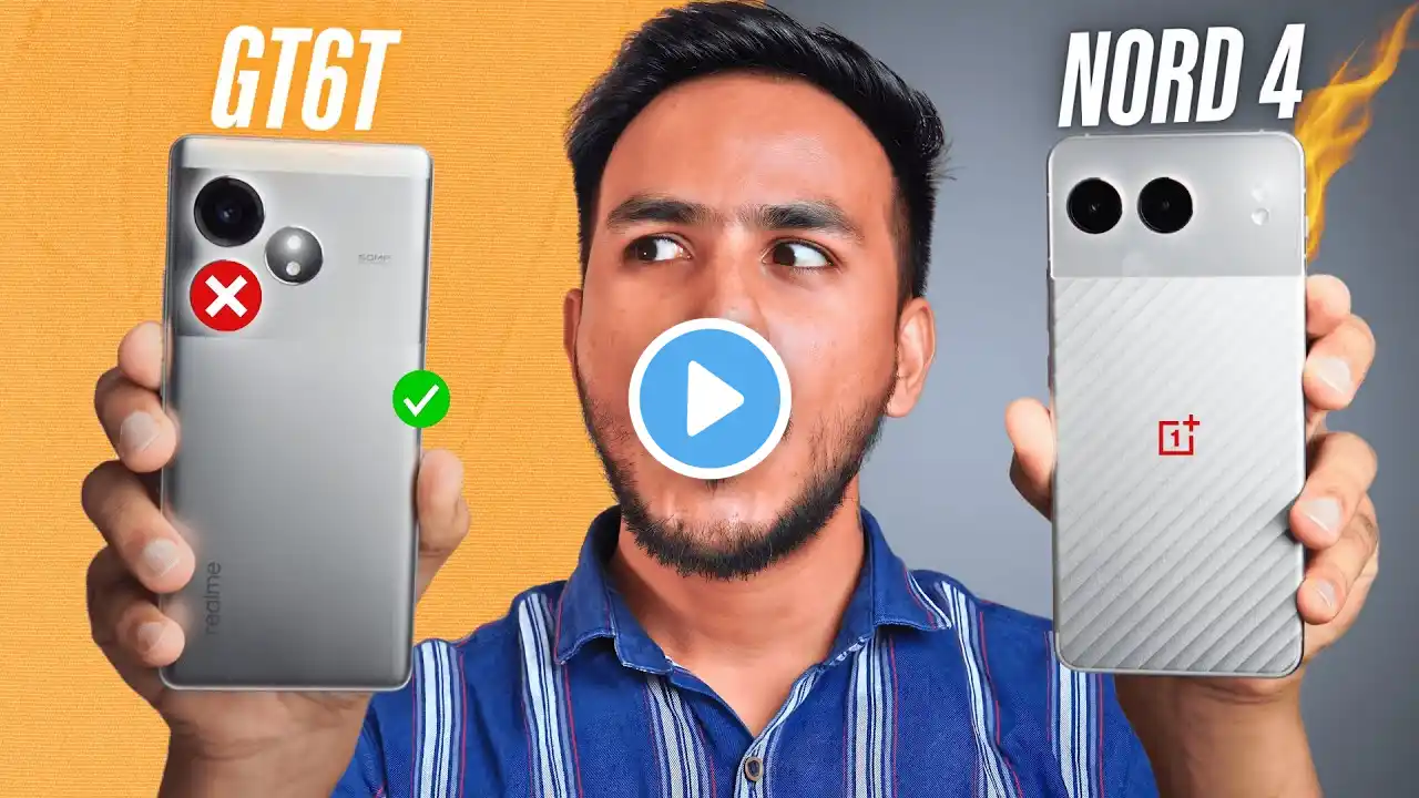 Realme GT 6T vs OnePlus Nord 4 - The Confusion is Finally OVER !