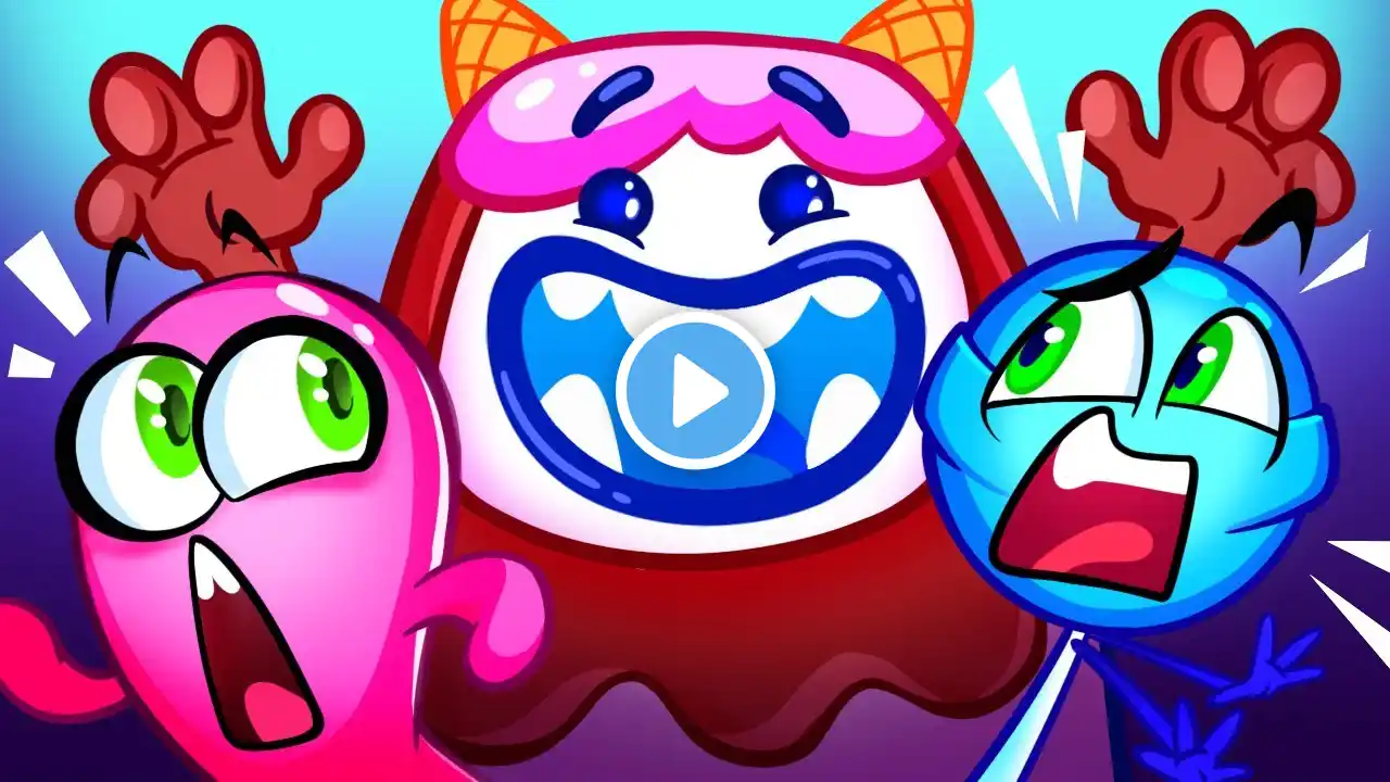 MONSTER Ice Cream Came to Life! 👻 Ice Cream Machine Song | Kids Songs & Nursery Rhymes