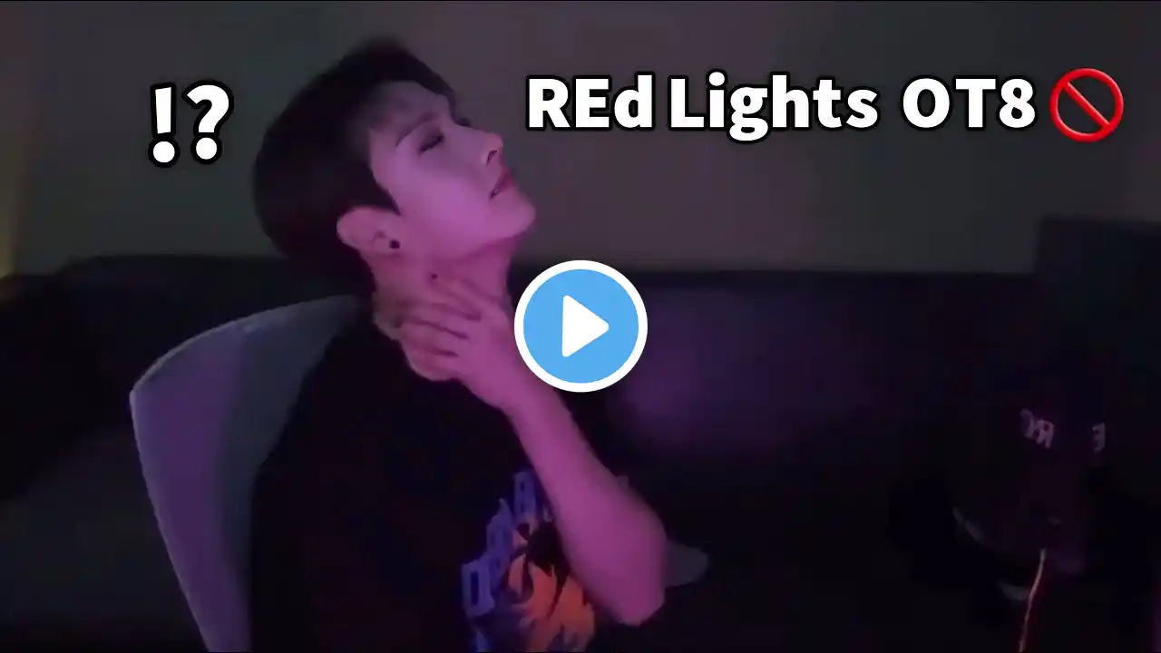 bangchan reaction to Stray kids Red Lights OT8/ he turn off the light to make it 🚫