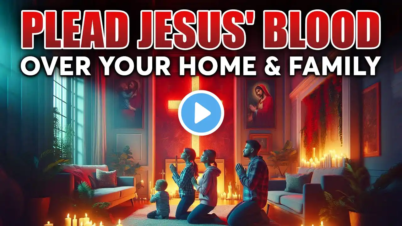 Plead Jesus' Blood Over Your Home & Family For Protection and Blessings