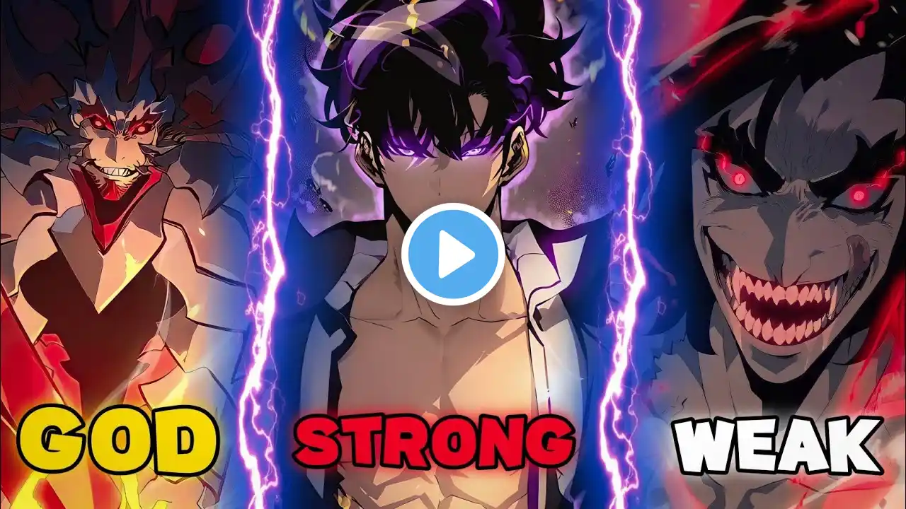 Top 10 Strongest "MONARCH" in SOLO LEVELING Explained! Ranked From Weak to God Level