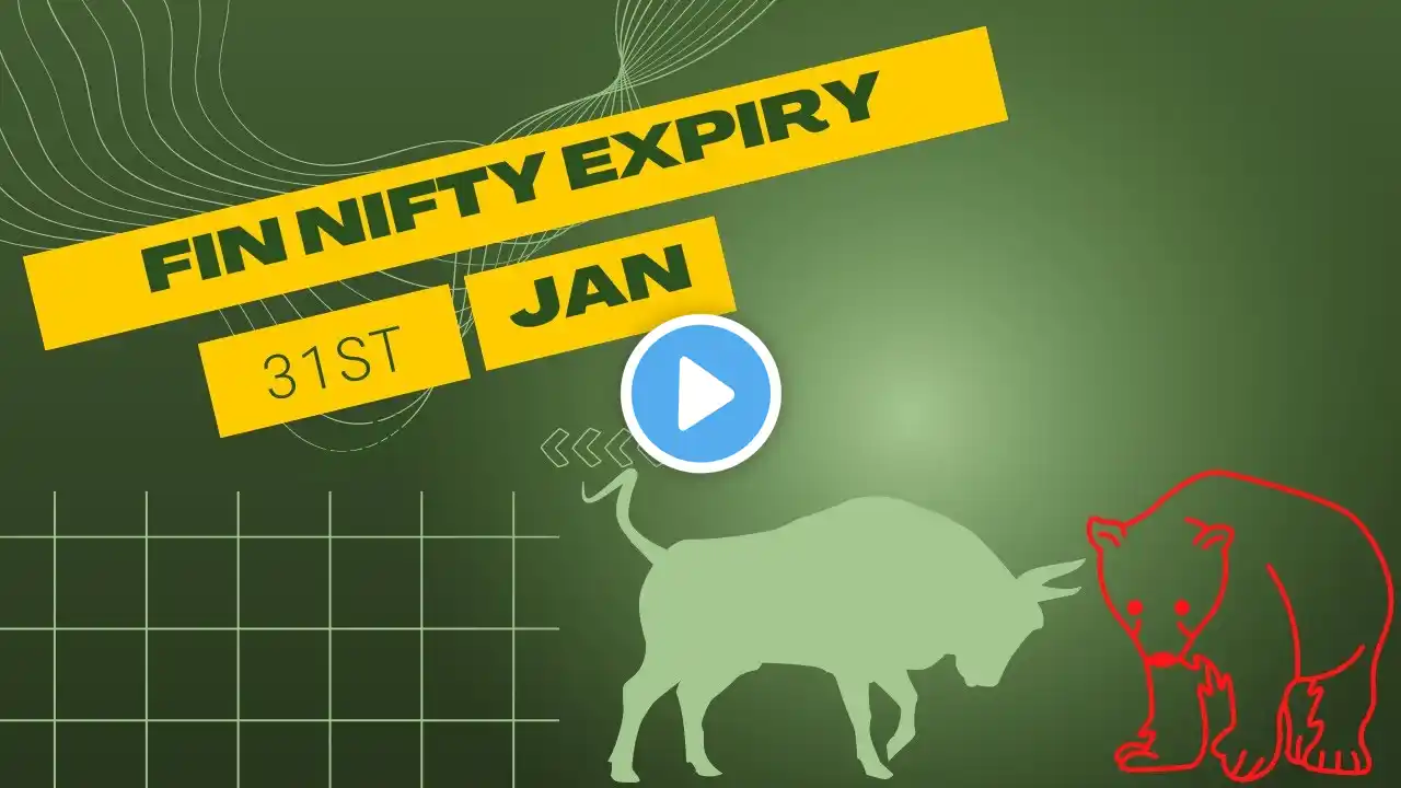 FinNifty Live Trading Session 31th Jan 2023 | Finnifty Monthly Expiry