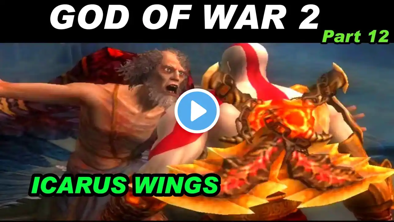 Kratos Got Icarus Wings | God of War 2 PART 12 Android Gameplay