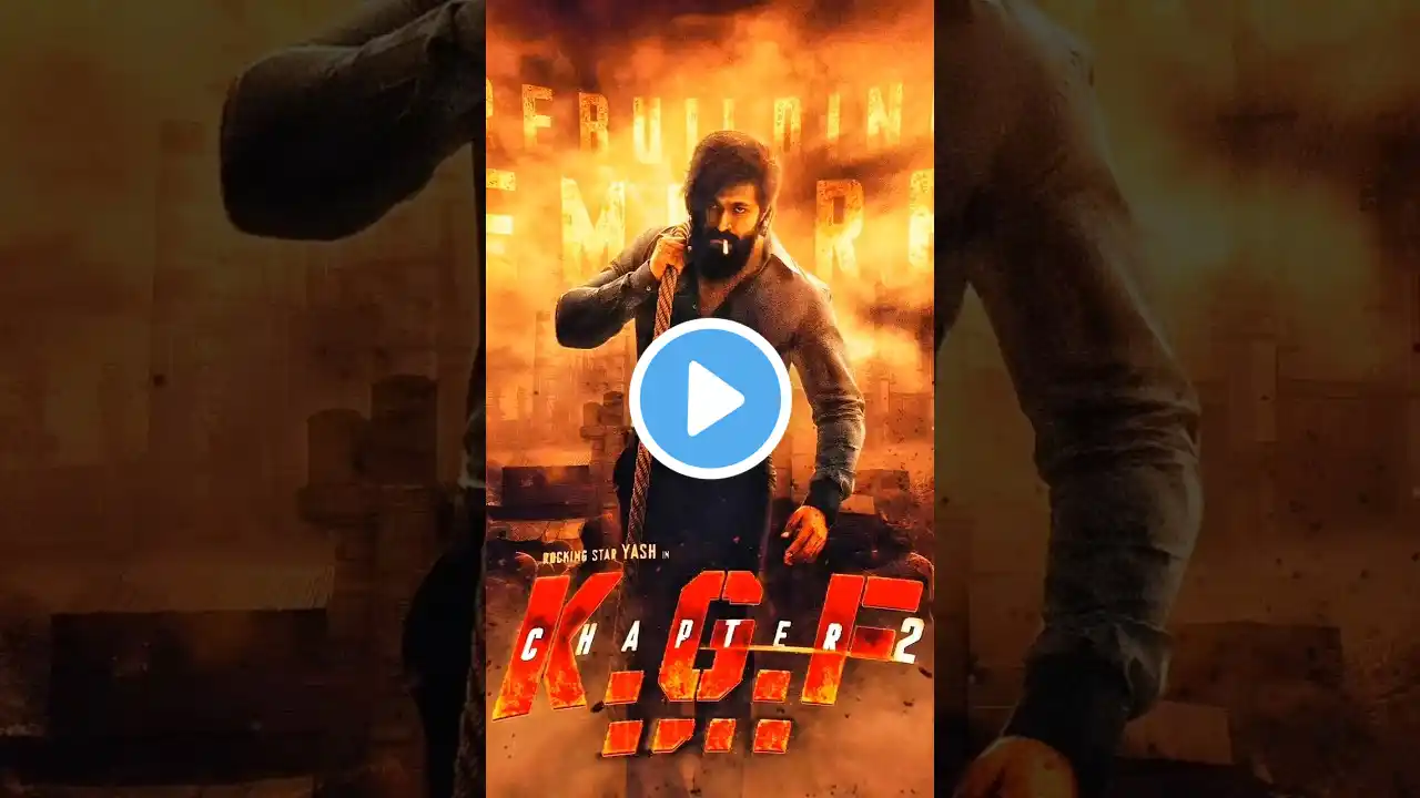 KGF Chapter 2💥Official Trailer | Rocking Star Yash | Prashanth Neel | Hombale Films KGF 3#shorts