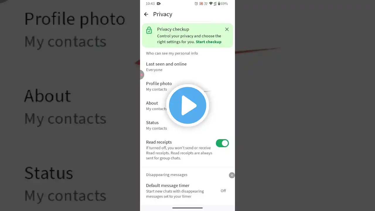 whatsapp dp screenshot lock | whatsapp dp privacy kaise lagaye | how to whatsapp dp hide | #whatsapp