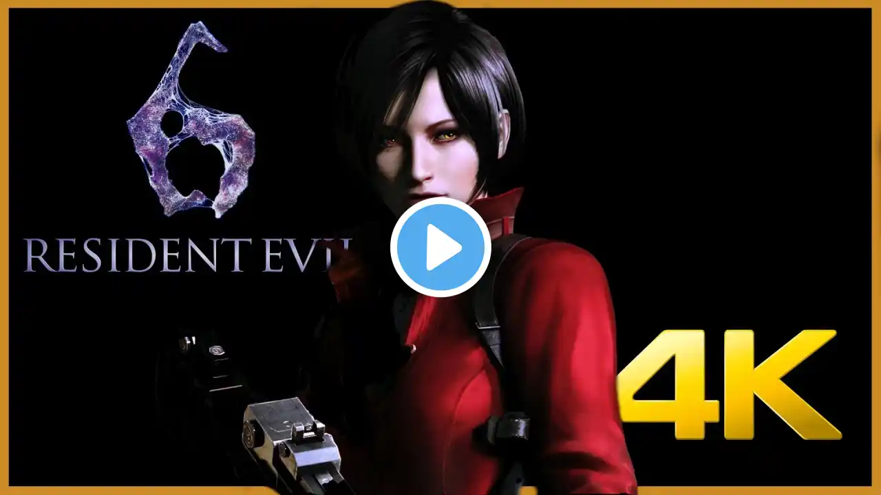 Resident Evil 6: ADA - 4K 60ᶠᵖˢ - Juego Completo - Longplay sin Comentarios en Español