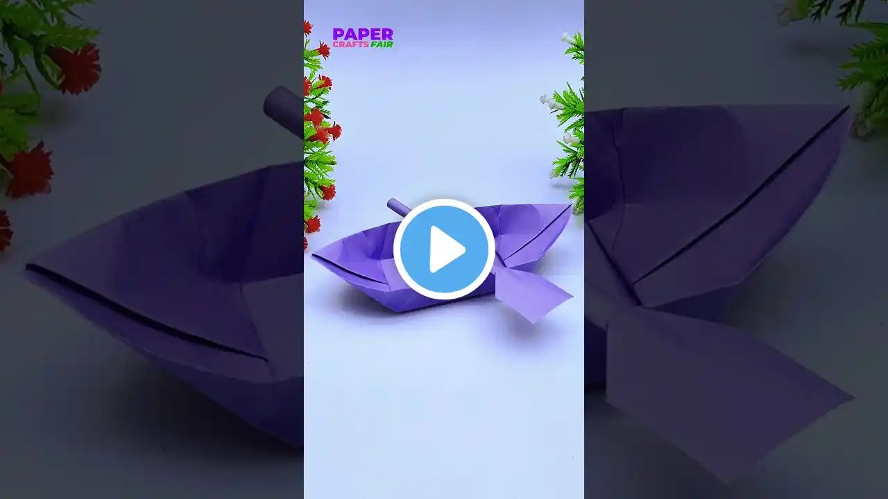 DIY Paper Boat That Floats | Origami Boat #shorts