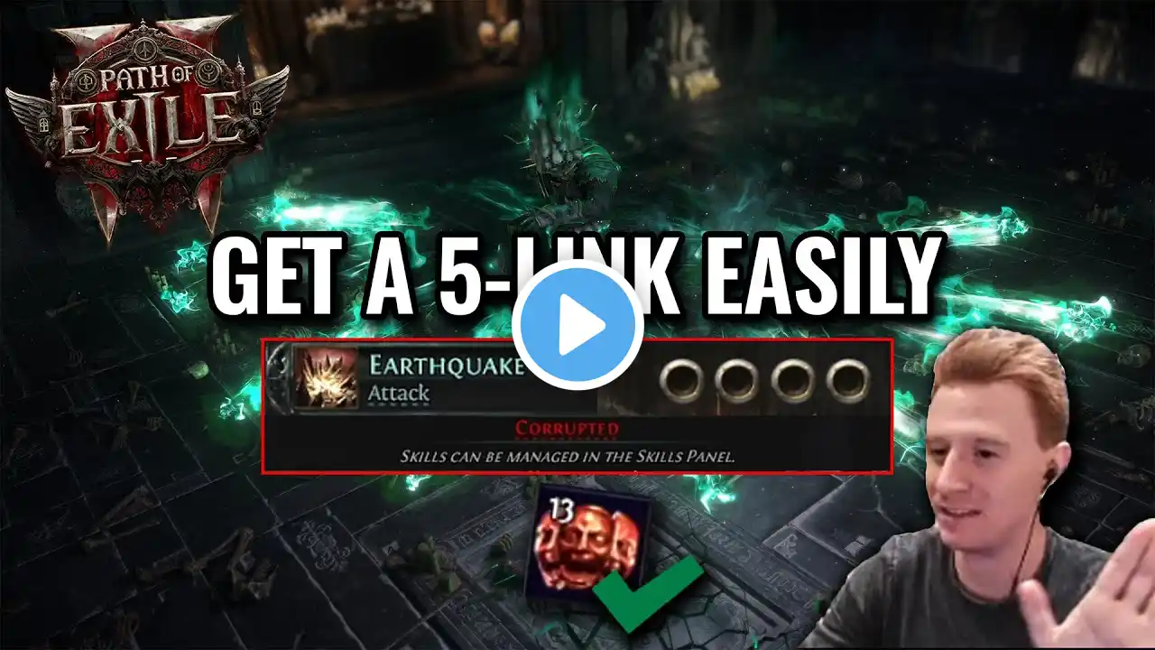 How to upgrade your Skills to 5-Link FAST in Path of Exile 2