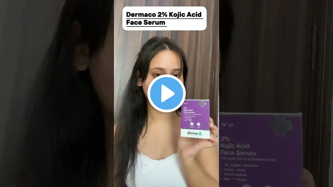 Derma Co. 2% Kojic acid face serum | Best serum for dark spots #kojicacid #darkspots