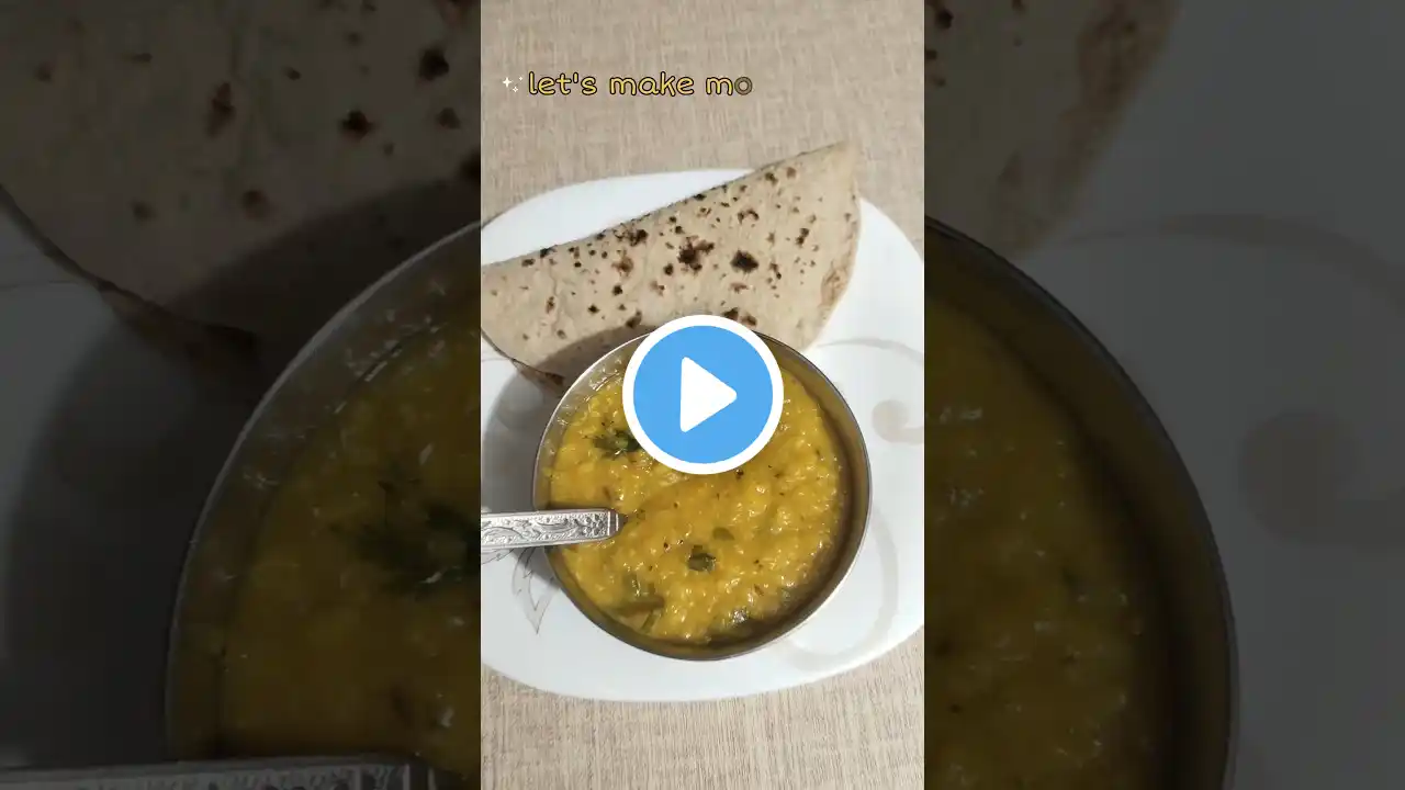 moong daal recipe 😍 #shorts #viralvideo #subscribe #support #newchannel #trendingshorts #music #song