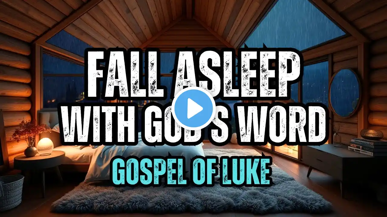 Fall Asleep in Peace with the Bible - Gospel of Luke | Soothing Audio for Relaxation