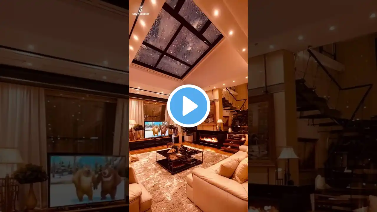 Can Snowfall, Soothing Chords, and Crackling Fire Sounds Be Your Ultimate Sleep Solution? π¨οΈβ¨π₯