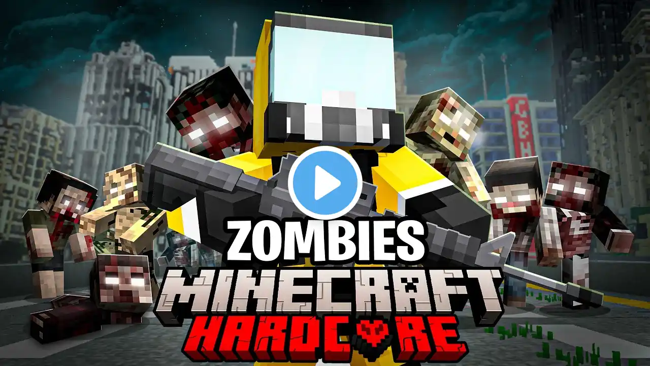 100 Players Simulate a Zombie Outbreak in Minecraft... [Movie]