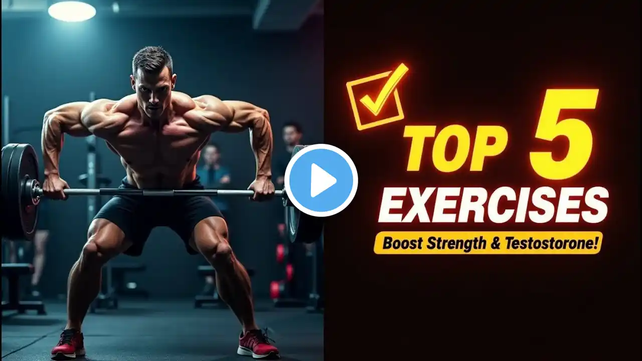 Top 5 Must-Do Exercises for Men + Bonus Tips | Build Strength & Boost Testosterone" |2025|