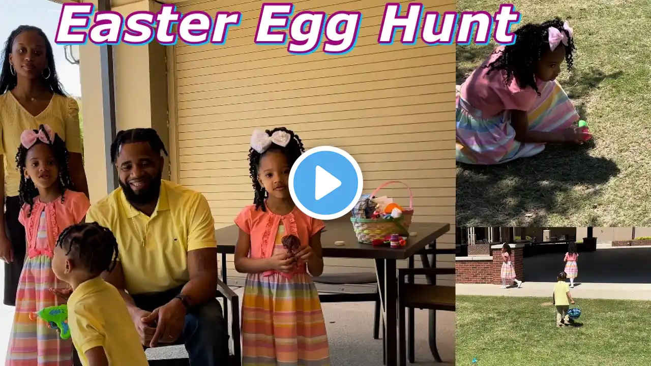 Easter Egg Hunt 2022. Come help our kids find the eggs Lyia hid. Family VLOG