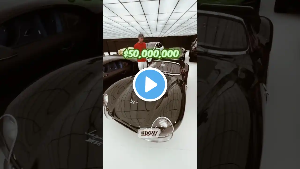 How to open $100,000 car door MR beast showing how to open luxury $ 1,000,000 car #mrbeast #shorts