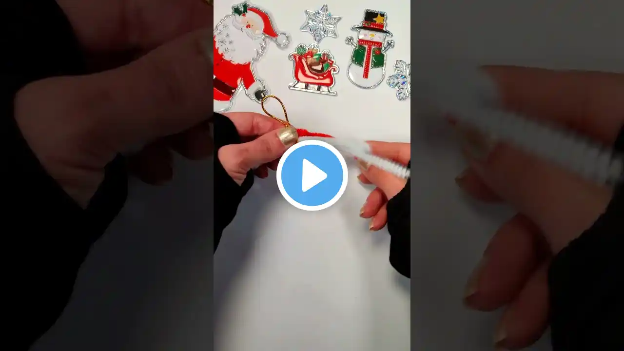 ❤️💚DIY EASY Candy Cane with Pipe Cleaners, Christmas Decoration Idea #craft #art #diy #christmas