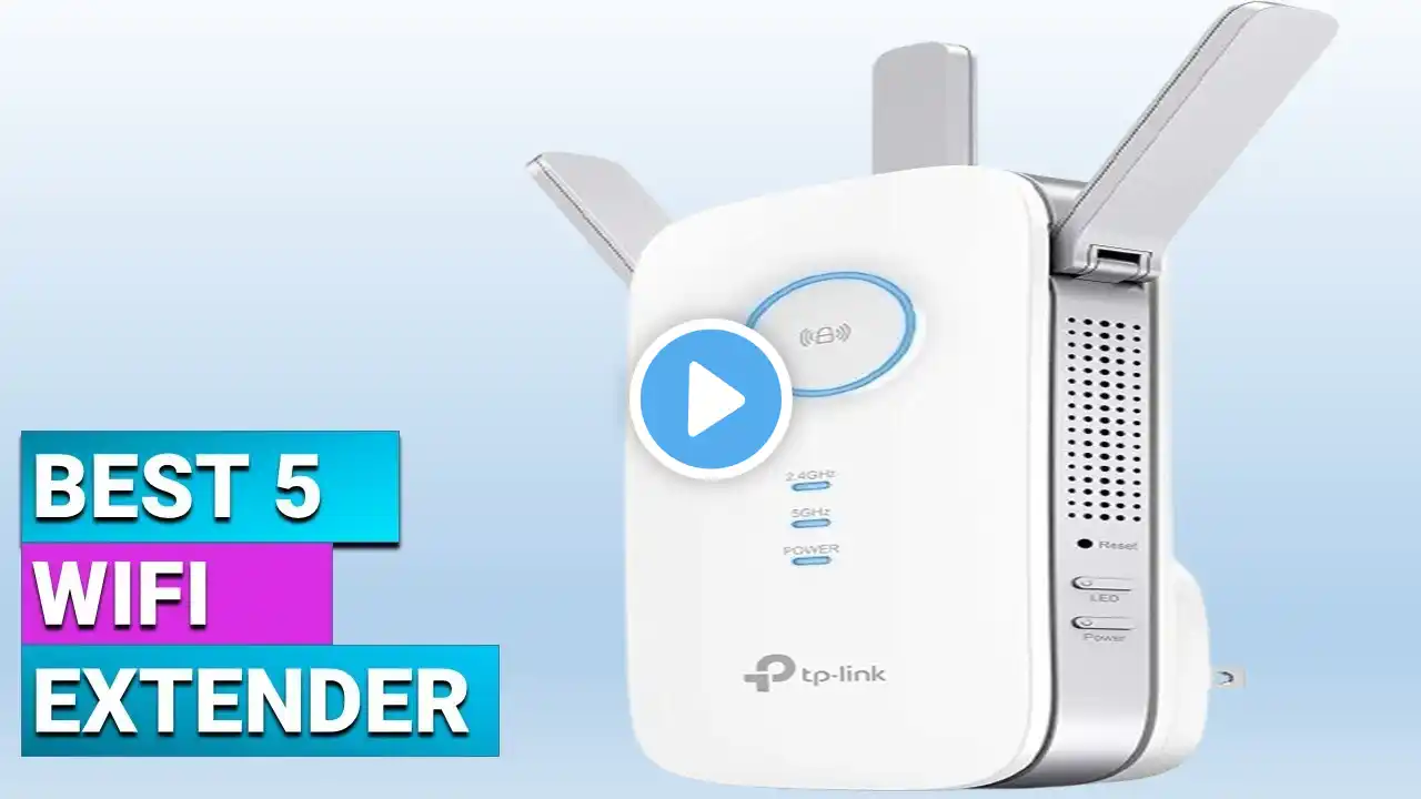 ✅Best Wi-Fi Extender 2025 - The 5 Best WIFI Extenders for Home Network