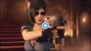 Resident Evil 4 Remake ADA WONG BAD COP CASTLE S++ Rank (NO DAMAGE)