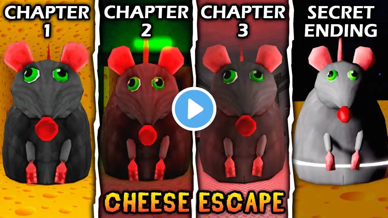 Cheese Escape: [Chapter 1 to 3 + Secret Ending] - (Full Walkthrough) - Roblox