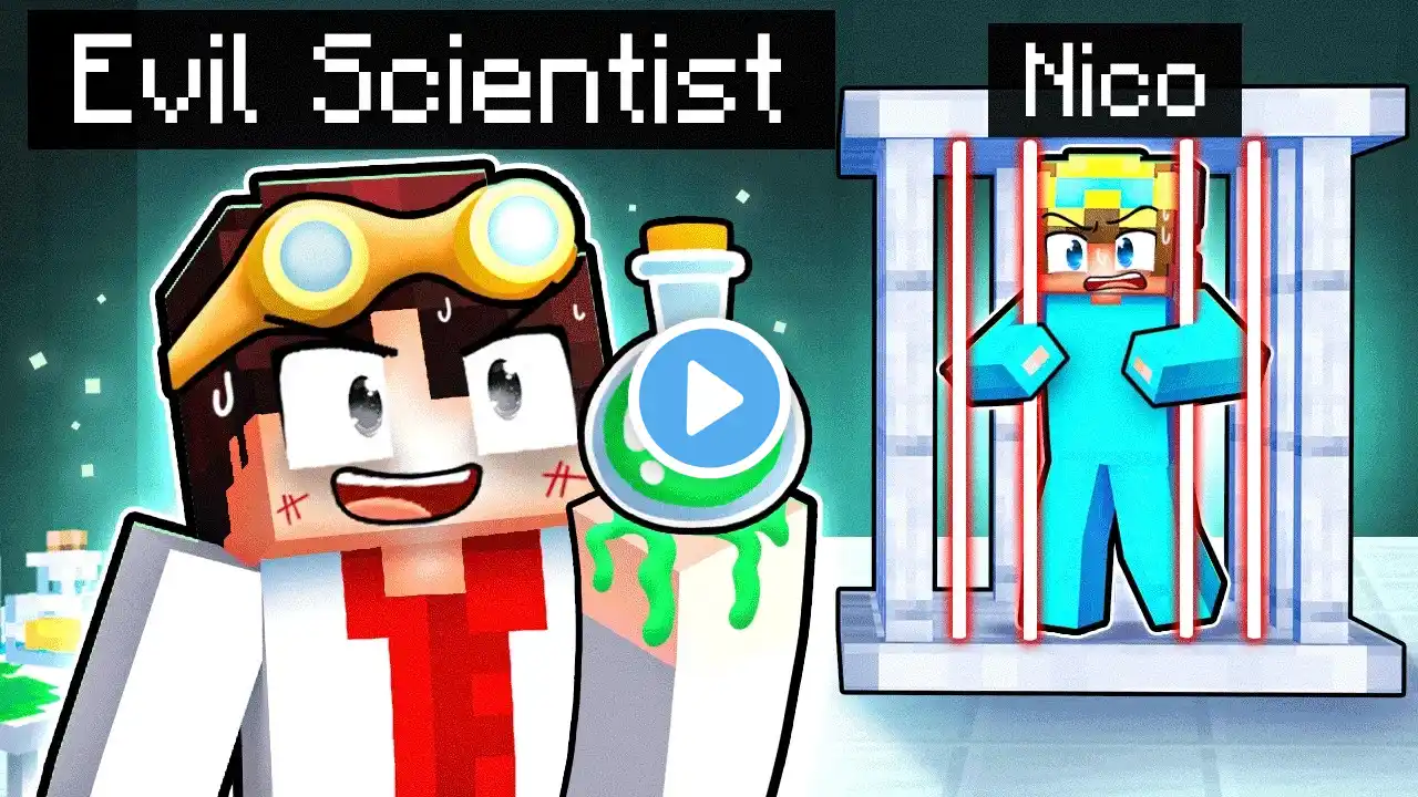 Kidnapped by an EVIL SCIENTIST In Minecraft!