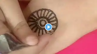 Simple Easy & Stylish Back💅🏻🧕🏻Hand Mehndi Designs Gold mehndi !