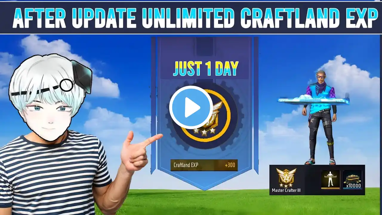 After Update Unlimited CraftLand Exp Trick Free Fire | CraftLand Exp Trick | CraftLand Exp Kaise Le