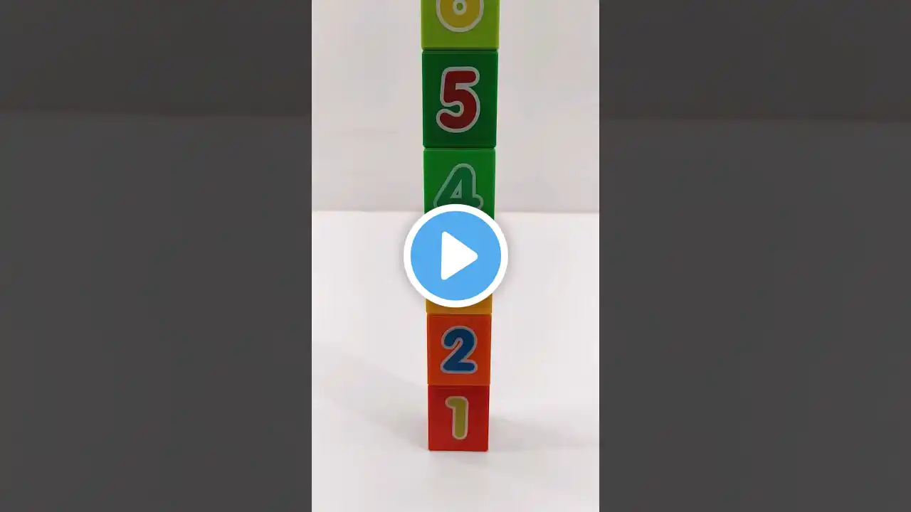 🔢 Numbers 1 - 10 | Number Blocks | Bebefinn Number Song #toddlerlearning #kidssong #shorts
