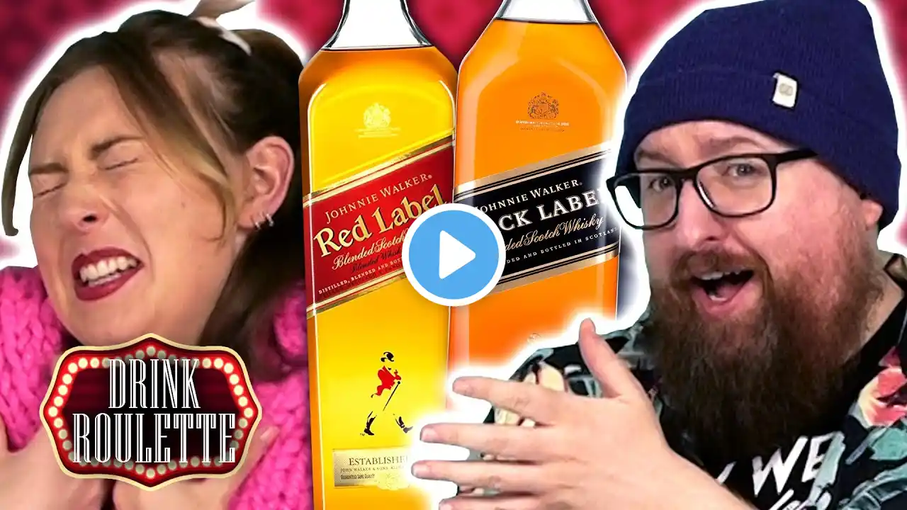 Irish People Try Drink Roulette: Johnnie Walker Whisky Edition