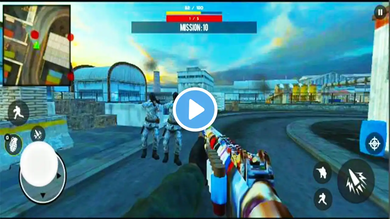 Army Commando Missions: Counter Terrorist Attack ▶️ NEW AWESOME SKIN - SHOTGUN - Android GamePlay#3