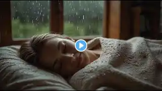 Deep Sleep Ambience: Cozy Car with Heavy Rain & Thunder to Instant Insomnia Cure, Relax, Quick Sleep