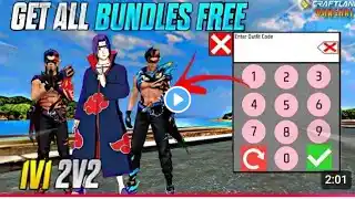 GET ALL BUNDLES FREEHOW TOUSE CODE SYSTEM | 1V1, 2V2 OB48BUNDLES CRAFTLAND MAP HN SHRI. #shorts