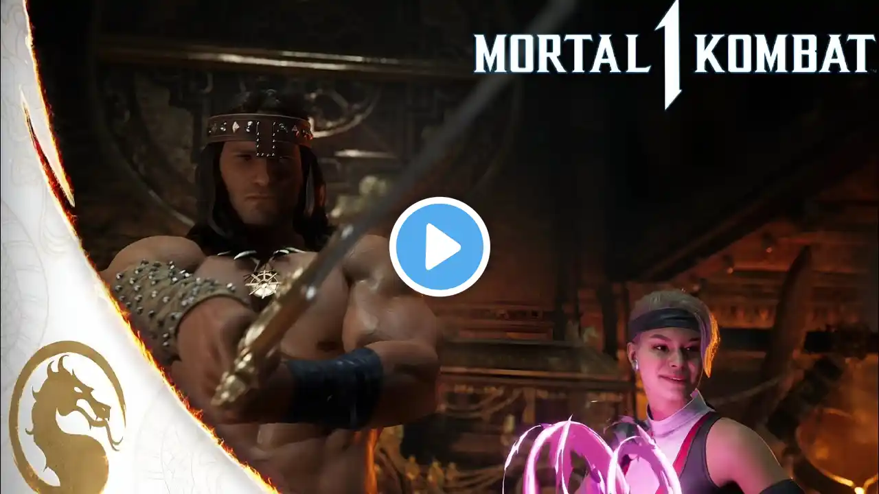 Mortal Kombat 1: Khaos Reigns - Official Conan the Barbarian Gameplay Trailer