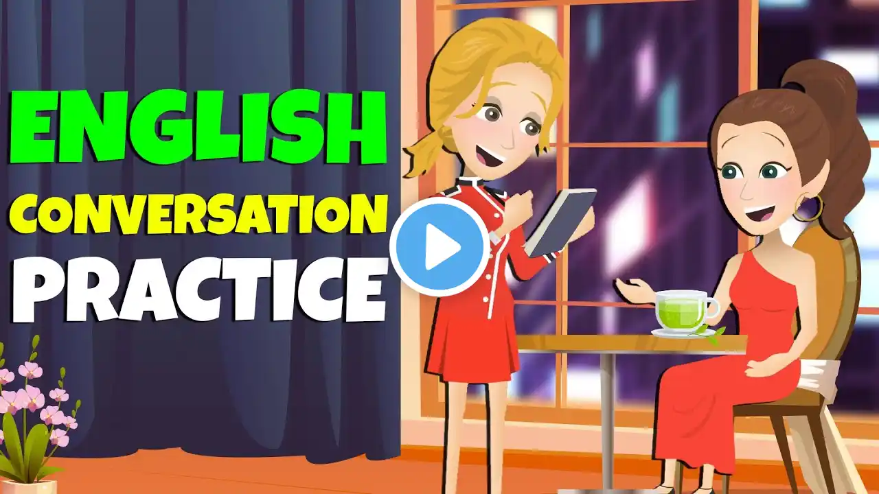 Easy English Speaking Practice with Daily Conversation for Beginners | Asking About the Menu