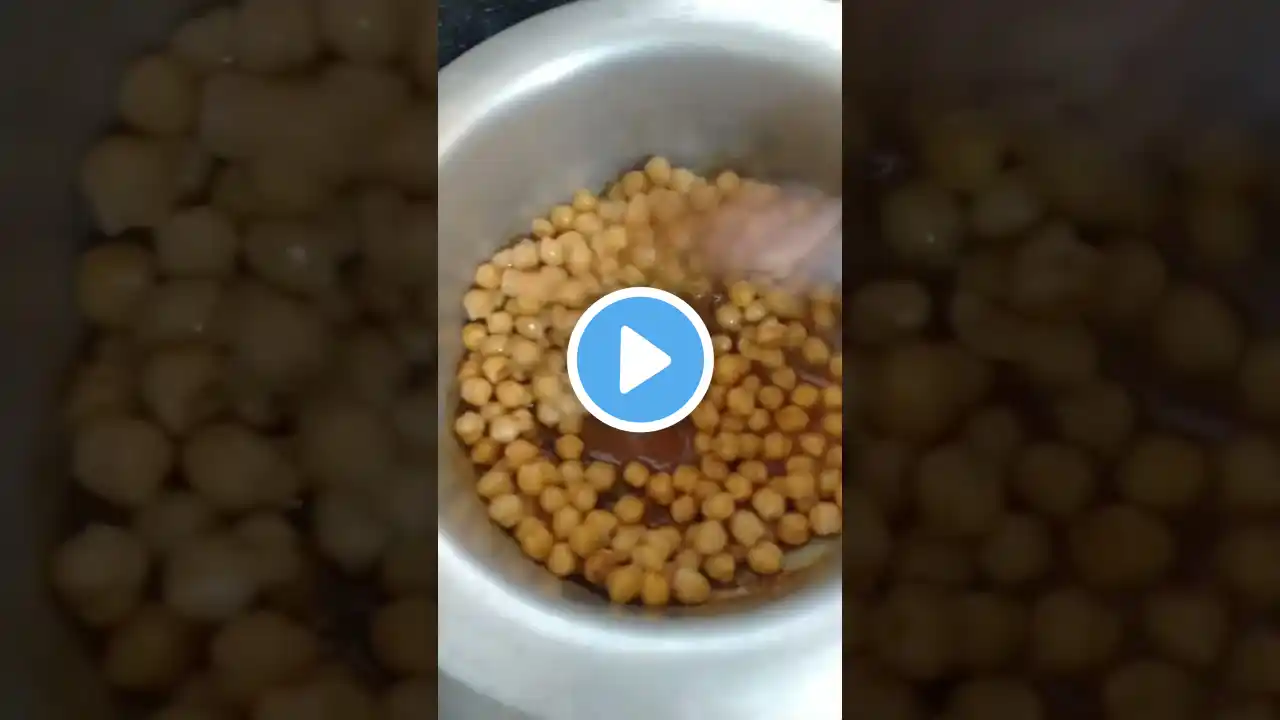 Fry Chana Chaat Recipe 2nd Iftar Recipe 🤤😚💝 #shorts #viral #ytshorts #chaatrecipe #chanachaat #iftar