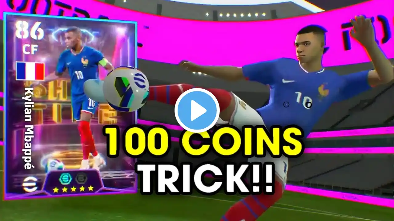 Trick To Get 106 Rated Showtime Kylian Mbappe In eFootball 2025 Mobile | showtime mbappe trick