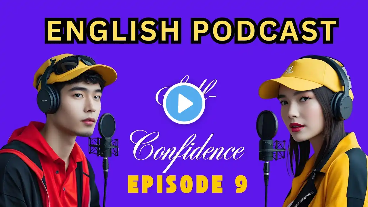 Learning English Through Podcast | self confidence and overcoming fear! 9