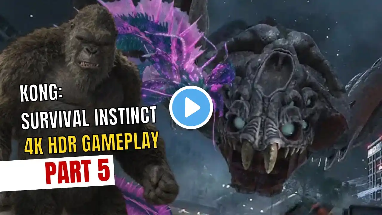 Kong: Survivor Instinct | Part 5 Gameplay | 4K HDR | Escaping Abaddon & Summoning Kong!