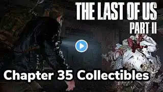 The Last Of Us Part 2: Chapter 35 Ground Zero All Collectible Locations PlayStation 5 Gameplay