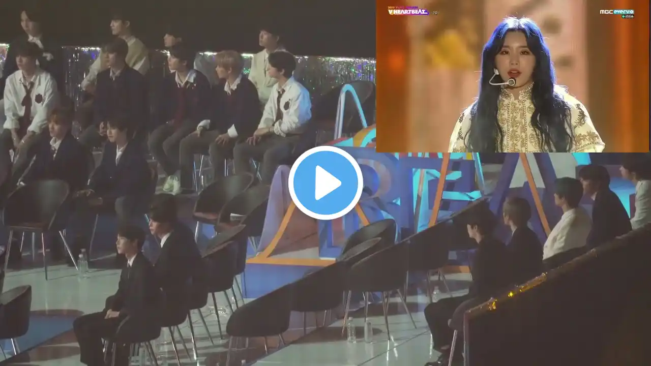 Idols reaction to Mamamoo Vlive Heartbeat Awards [Destiny + HIP]