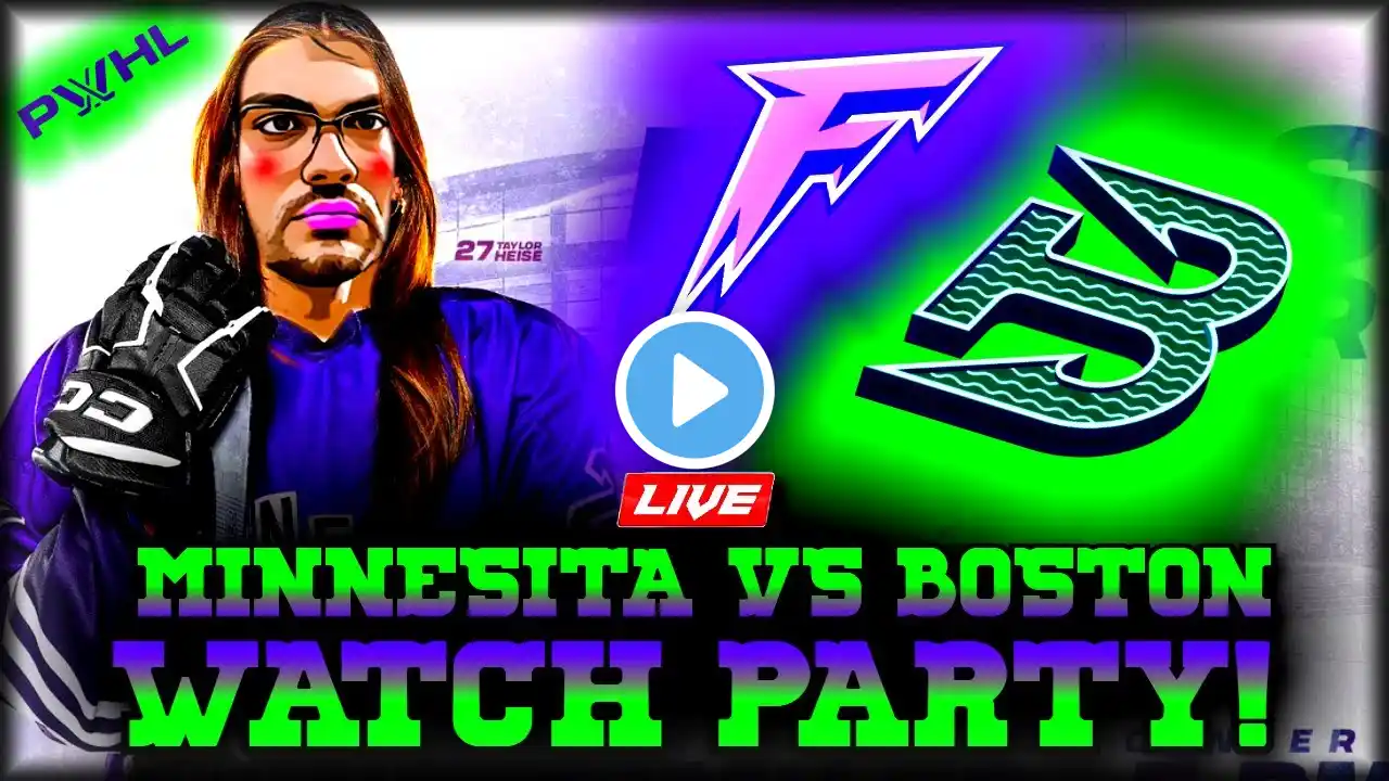 🔴 PWHL: Minnesota Frost vs Boston Fleet LIVE Play By Play & Watch Party