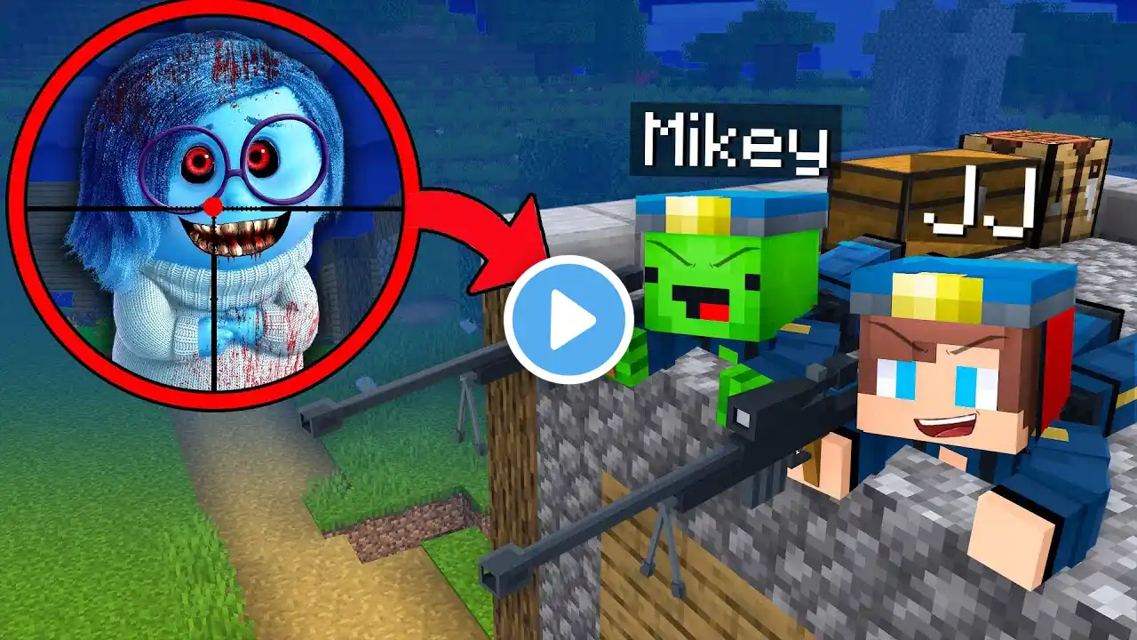 JJ and Mikey Became FBI and Hunt SADNESS.EXE in Minecraft ! (Maizen)