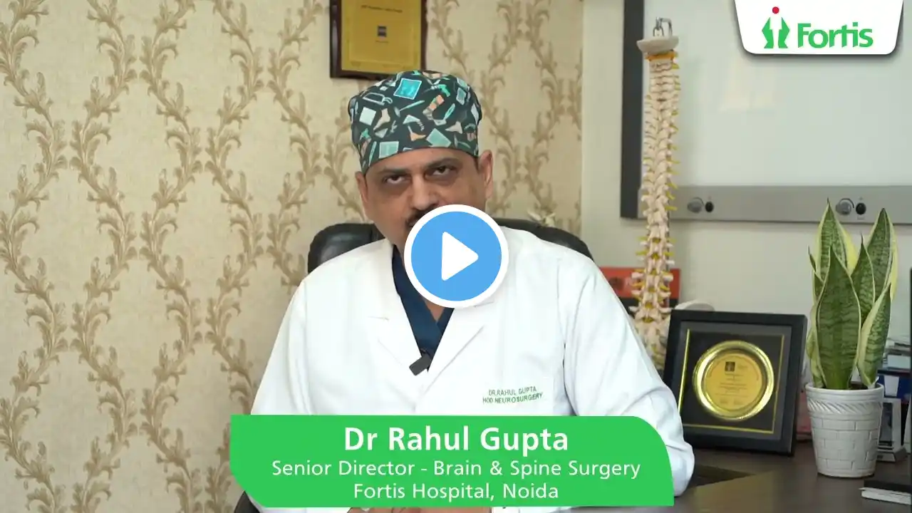 Neck Pain Relief: Dr. Rahul Gupta Discusses Causes and Treatment Options at Fortis Noida