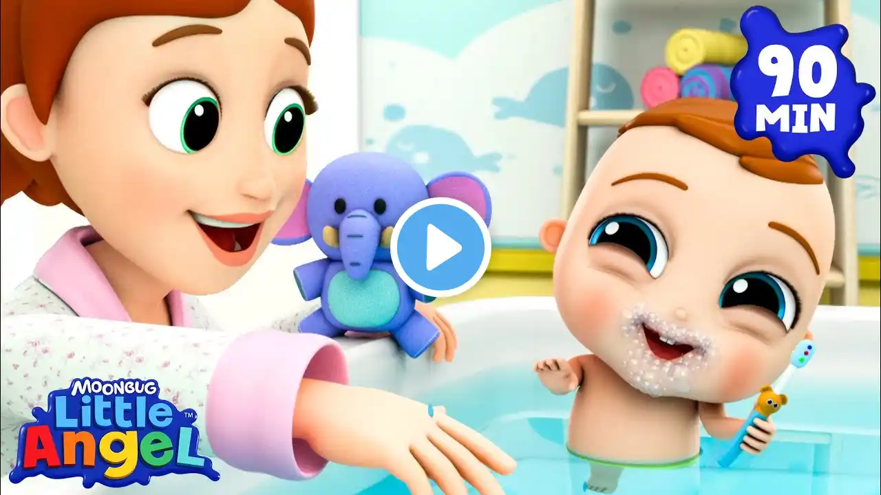 No No Bedtime Song | Fun Sing Along Songs by @LittleAngel Playtime