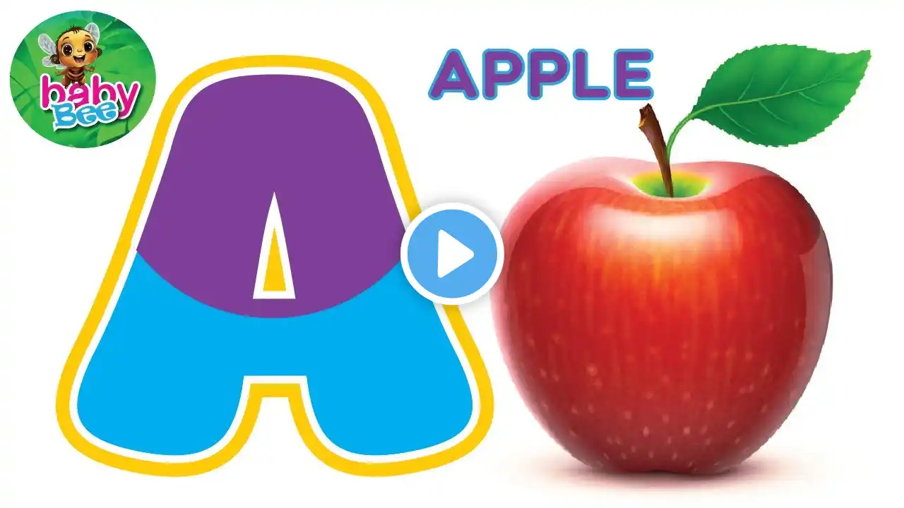 ABC Kid's Song | Phonics Song | A for Apple  |  Kiddos Study Zone