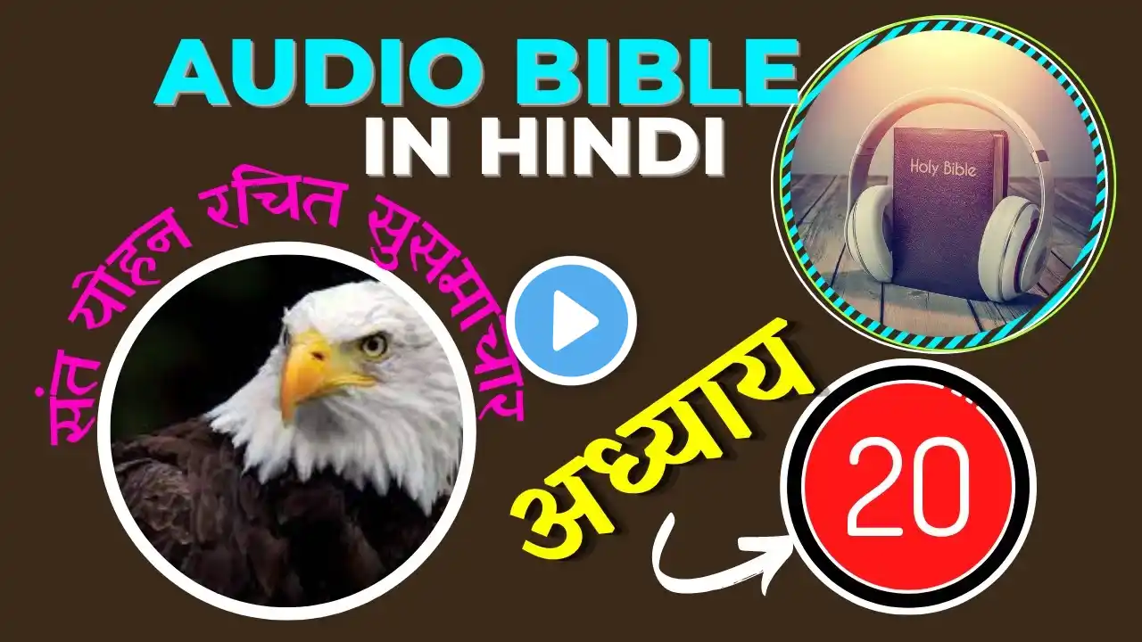 Gospel of John Audio Bible in Hindi | Chapter 20 | संत योहन रचित सुसमाचार | Catholic Audio Bible