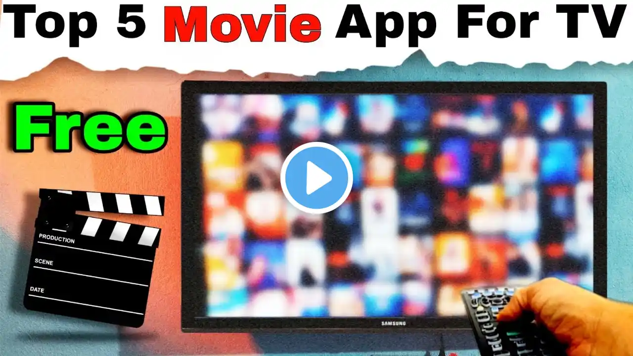 Top 5 free movie apps for Android TV || Best free movie watching app for android tv (2025)